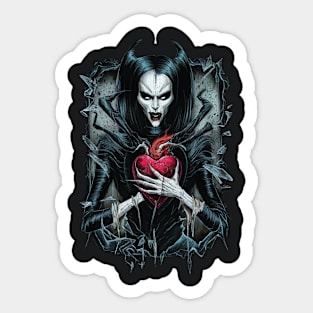 Witch Heart Sticker